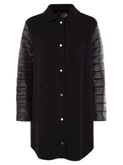 HERNO HERNO WOMEN COAT WITH DOWN SLEEVES