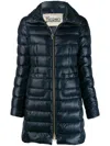 Herno Blue Maria Padded Jacket In Blue