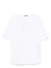 Herno Corded-lace Cotton T-shirt In White