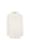 Herno Crochet-effect Shirt-cut Jacket