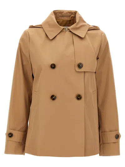 Herno Women 'dean' Short Trench Coat