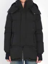 Herno Women Double-layer Down Jacket With Hood In Black