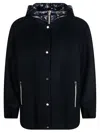 Herno Women's Down Jacket In Nero