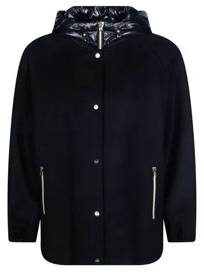 Herno Women's Down Jacket In Nero