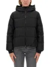 Herno Down Jacket With Hood In Black