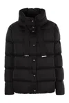Herno Nylon Down Jacket In Black