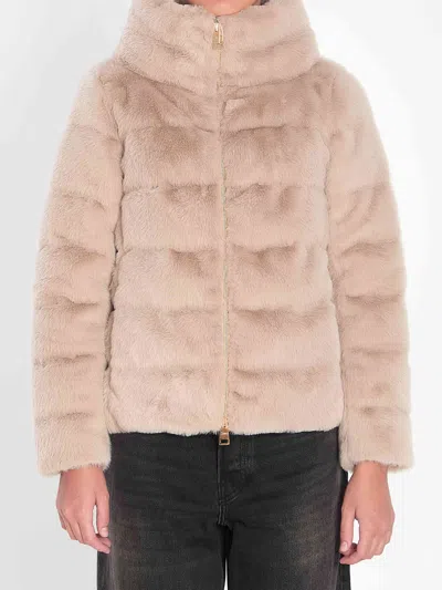 HERNO HERNO WOMEN ECO-FUR JACKET