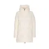 Herno A-shape Padded Quilted Down Jacket In Neutral
