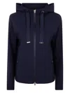 Herno First Act Cropped Jacket In Blue