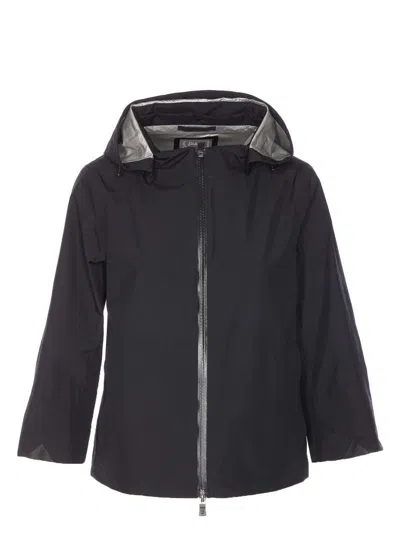 HERNO WOMEN'S GORETEX NEW PACLITE ZIPPER CAPE