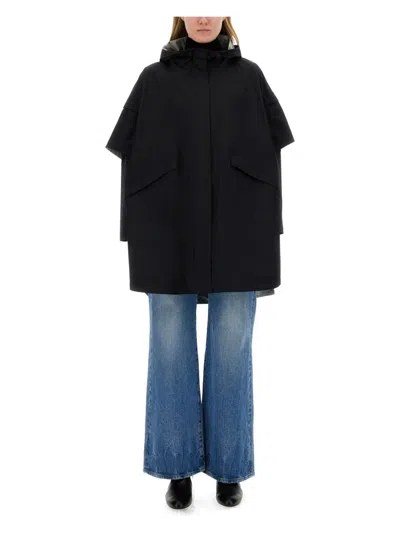 HERNO WOMEN'S HOODED CAPE