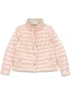 Herno Quilted Lightweight Polyamide Jacket With Contrasting Collar In Multicolor