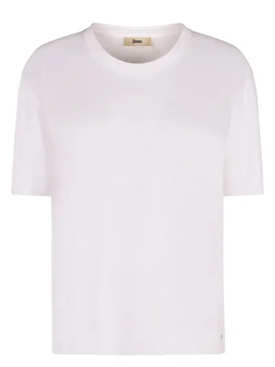 HERNO WOMEN'S KNITTED T-SHIRT