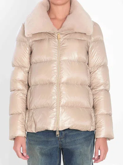 Herno Chantilly Pa Clothing Jackets In Pink