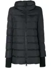 Herno Hooded Puffer Jacket In Black
