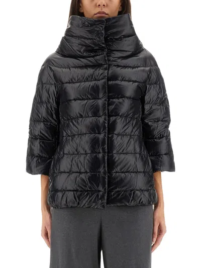 Herno Women's Mini Down Jacket - Aminta In Black