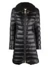 Herno Long Quilted Jacket High Collar