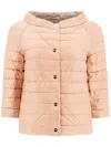 Herno Nylon Lightweight Reversible Cape In Multicolor