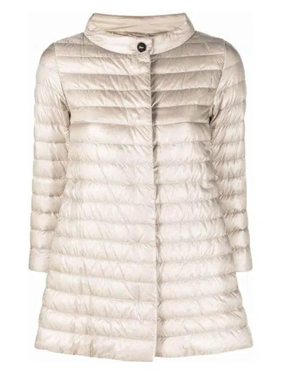 HERNO WOMEN'S NYLON MIDI DOWN JACKET