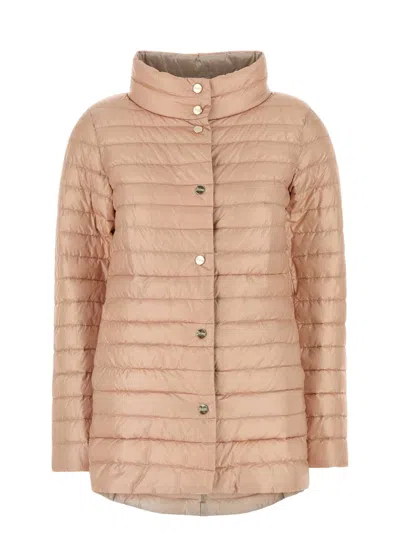 HERNO WOMEN'S NYLON REVERSIBLE DOWN JACKET
