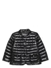 Herno Nylon Short Down Jacket In Black
