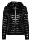 Herno Nylon Short Down Jacket In Black