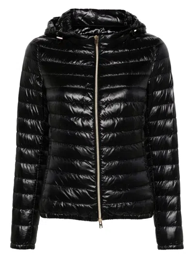 HERNO WOMEN'S NYLON SHORT DOWN JACKET
