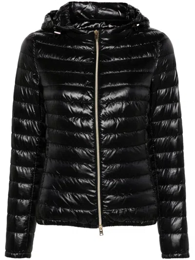 Herno Women Nylon Short Down Jacket In Multicolor