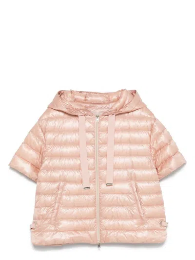 HERNO WOMEN'S NYLON SHORT DOWN JACKET