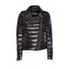 Herno Lightweight Biker Jacket With Diagonal Zip Closure