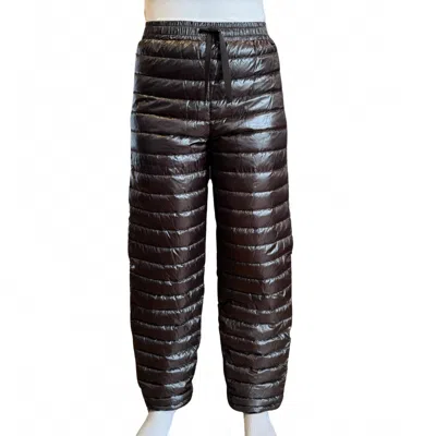 Herno Women's Nylon Ultralight Trousers In Fondente In Black