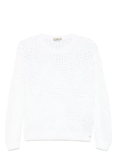 HERNO WOMEN'S OPEN-KNIT SWEATER