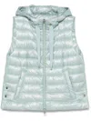 Herno Nylon Ultralight Vest Jacket In Multicolor