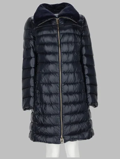Herno Women's Polyamide Trench Coat In Blue