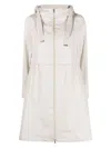 Herno Lightweight Hooded Parka Coat In 1985 Chantilly