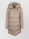 Herno A-shape In Satin With Hood
