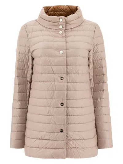 HERNO WOMEN'S QUILTED REVERSIBLE JACKET