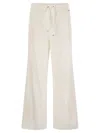 Herno Trousers In Eternity Wool In White