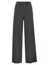 Herno Women Resort Trousers In Melange Fabric In Multi