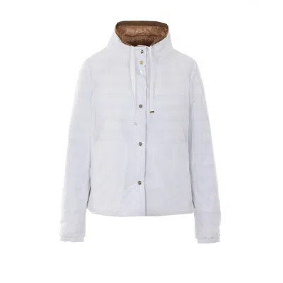 Herno Women Reversible Down Jacket In White