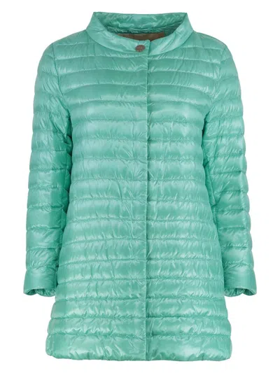 HERNO WOMEN'S ROSSELLA TECHNO-NYLON DOWN JACKET