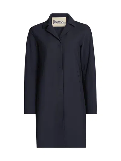 Herno Women's Scuba Snap Front Jacket In Black