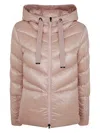 Herno Women's Short Down Jacket In Pink & Purple