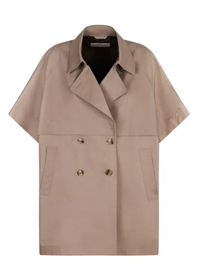 HERNO WOMEN'S SHORT TRENCH COAT