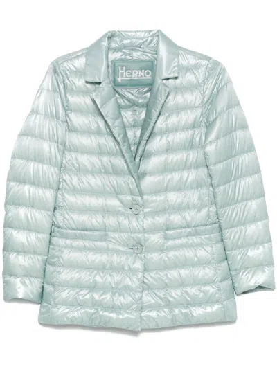 Herno Women Single-breasted Blazer In Multicolor