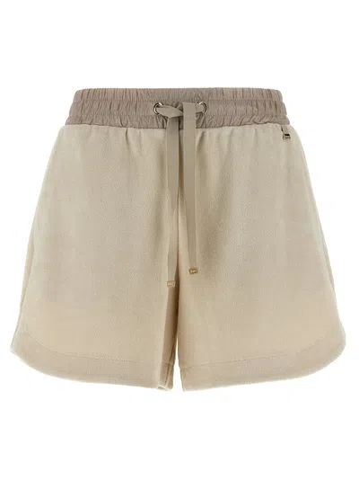 HERNO HERNO WOMEN 'SPONGE EFFECT' SHORTS
