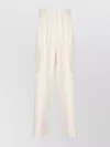 Herno Pantalone Cargo Trousers In White