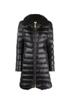 Herno Elisa Fox Fur-collar Down Coat