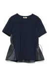 Herno T-shirt With Drawstring Clothing In Blue
