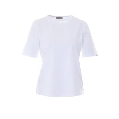 Herno Women T-shirt With Splits In White